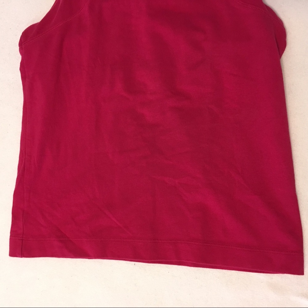 NIKE TANK Red Work Out Lightweight Racerback TOP - Picture 2 of 8